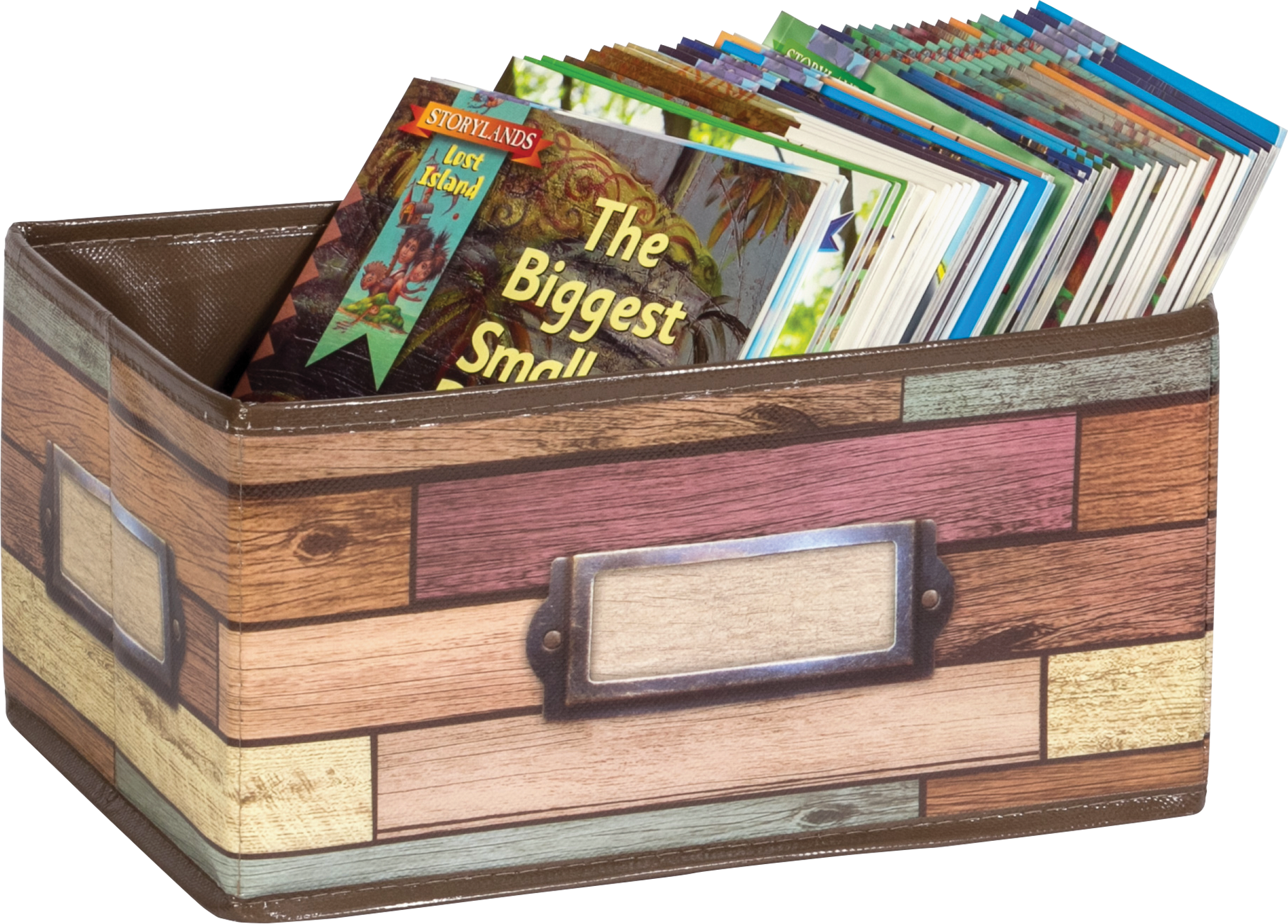 Reclaimed Wood Small Storage Bin