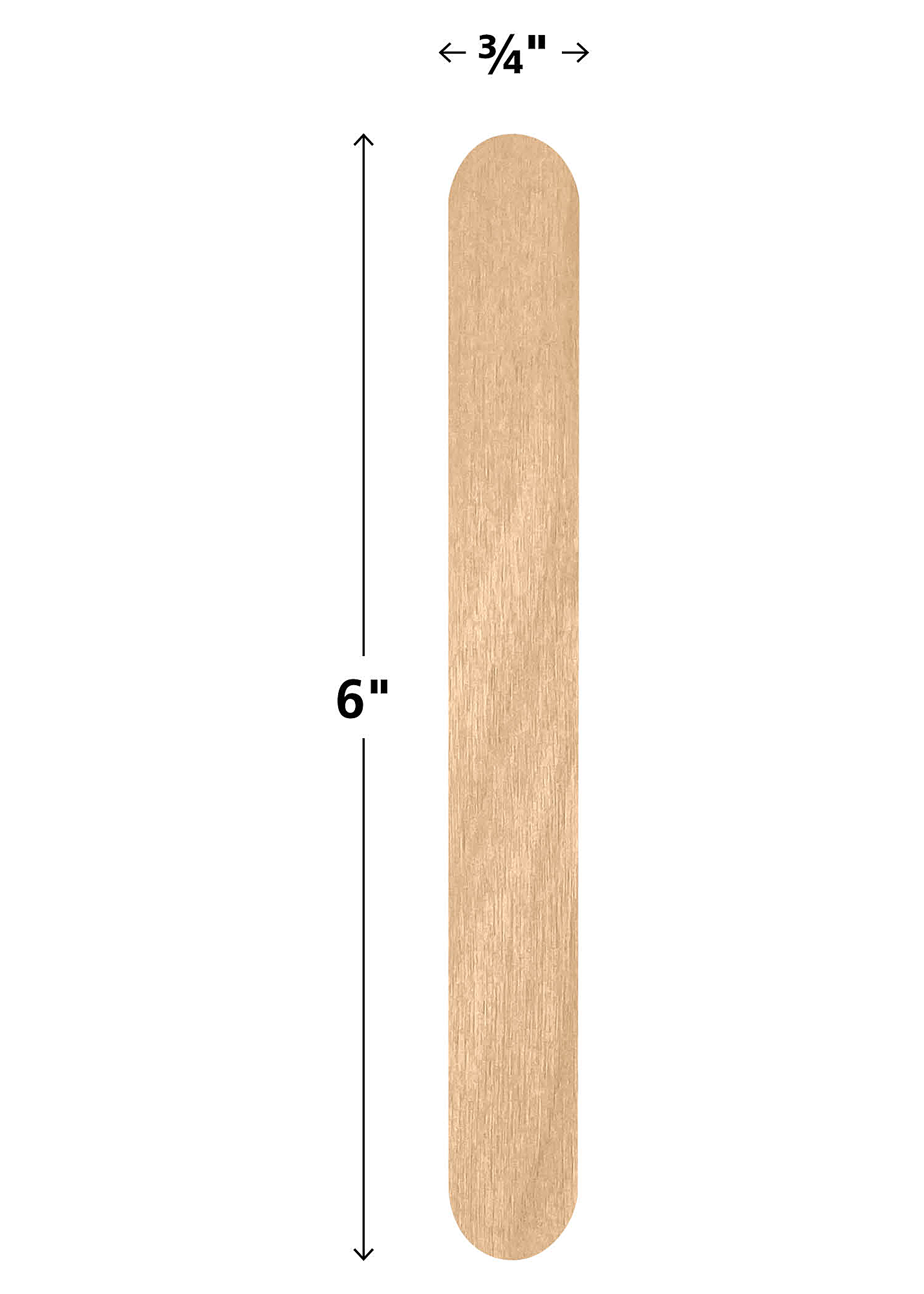 STEM Basics: Jumbo Craft Sticks - 200 Count