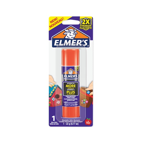 Elmer's® – Bâton De Colle Extra Forte Mauve Qui Disparaît, 22 G