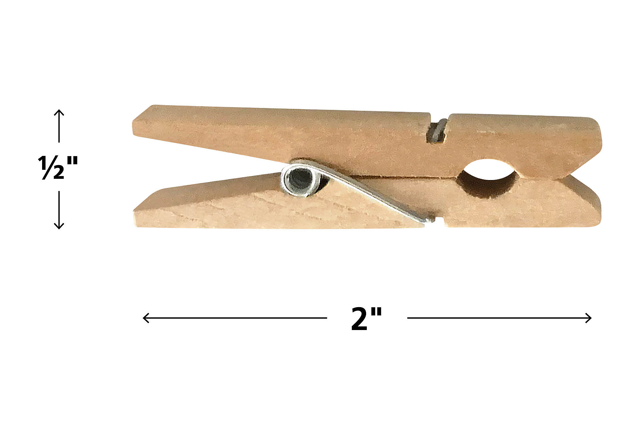 STEM Basics: Medium Clothespins - 50 Count