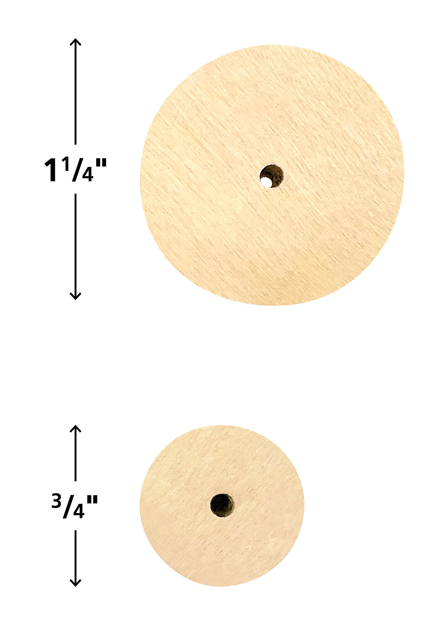 STEM Basics: Wooden Wheels - 60 Count
