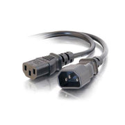 C2G 15ft 18 AWG Computer Power Extension Cord (IEC320C14 to IEC320C13) - 15ft