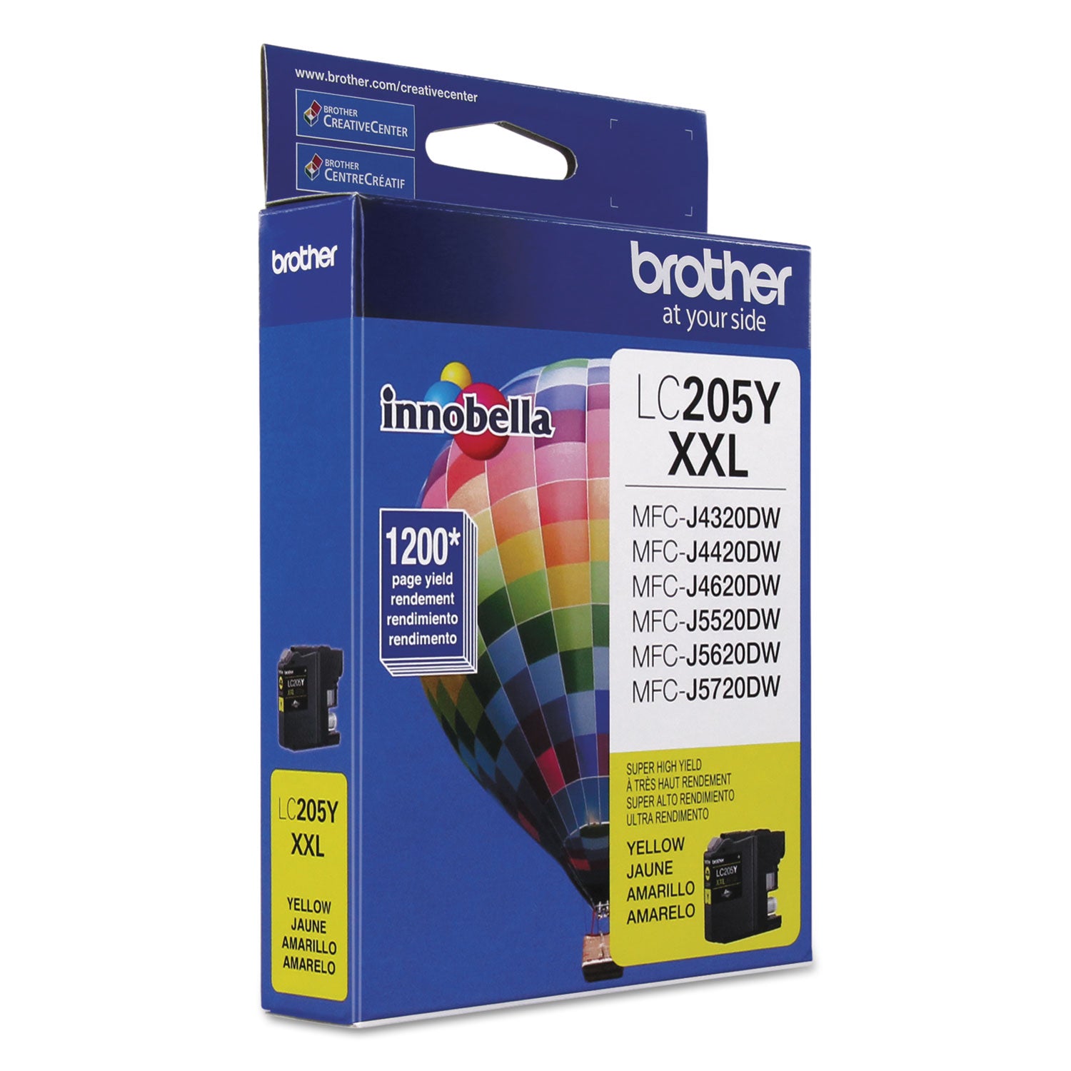 Brother Innobella LC205Y Inkjet Ink Cartridge - Yellow - 1 Each