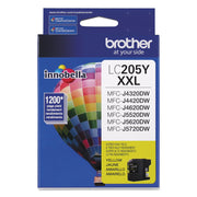 Brother Innobella LC205Y Inkjet Ink Cartridge - Yellow - 1 Each