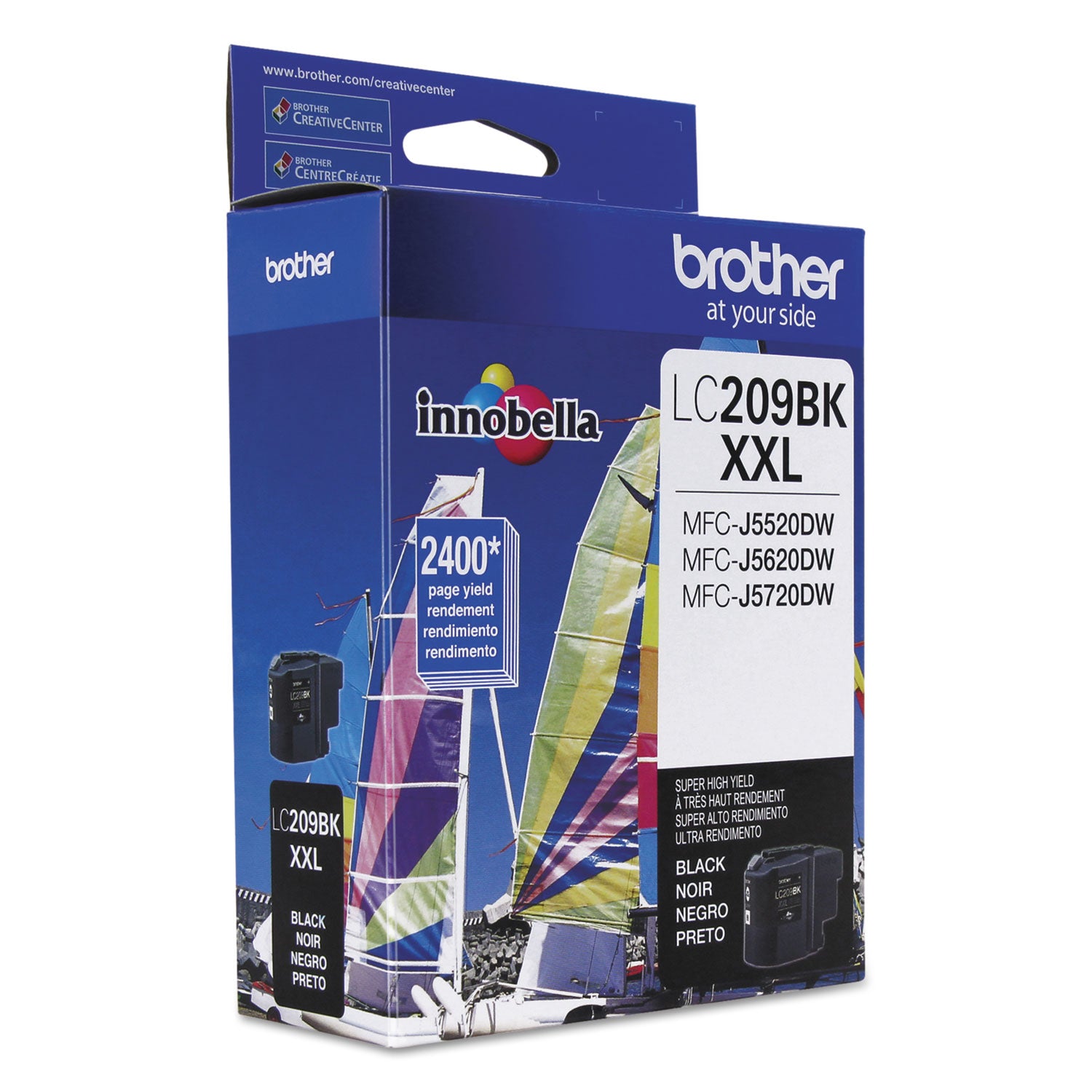 Brother Innobella LC209BK Inkjet Ink Cartridge - Black - 1 Each