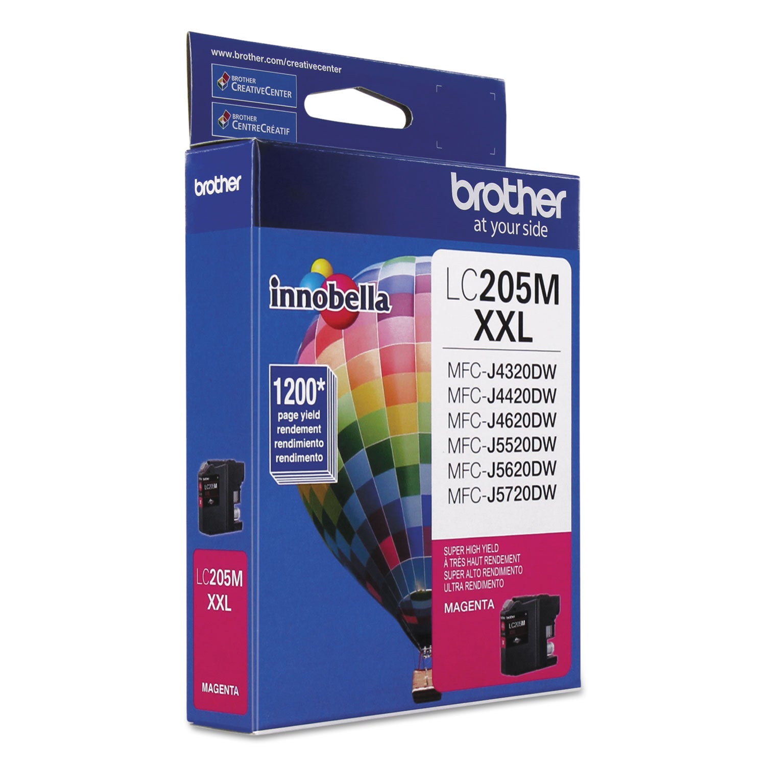 Brother Innobella LC205M Inkjet Ink Cartridge - Magenta - 1 Each