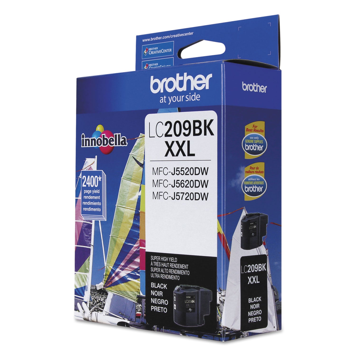 Brother Innobella LC209BK Inkjet Ink Cartridge - Black - 1 Each
