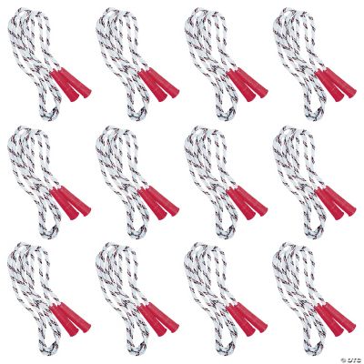 Nylon Jump Ropes - 12 Pieces