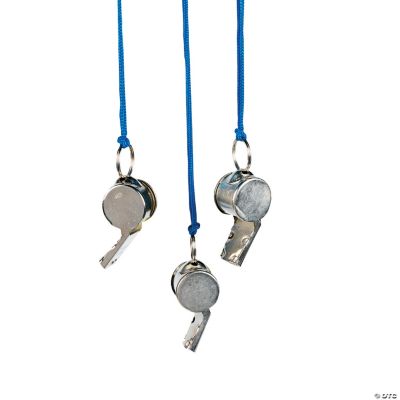 Metal Whistles - 12 Pieces