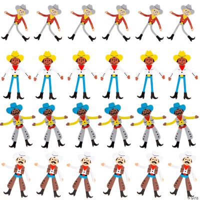 Cowboy Bendable - 24 Pieces