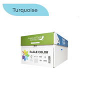 8.5" x 11" Color Copy Paper, 20 lbs., Turquoise, 500 Sheets/Ream