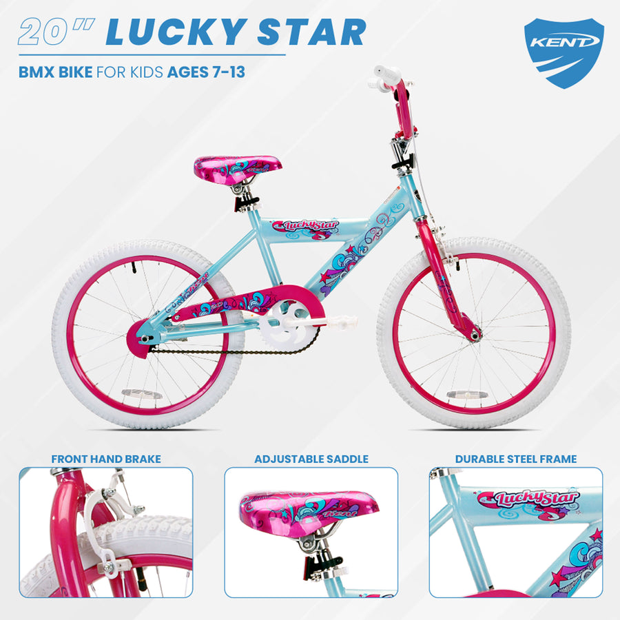 20" Kent Lucky Star,Lav/Blue