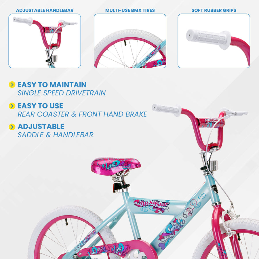 20" Kent Lucky Star,Lav/Blue