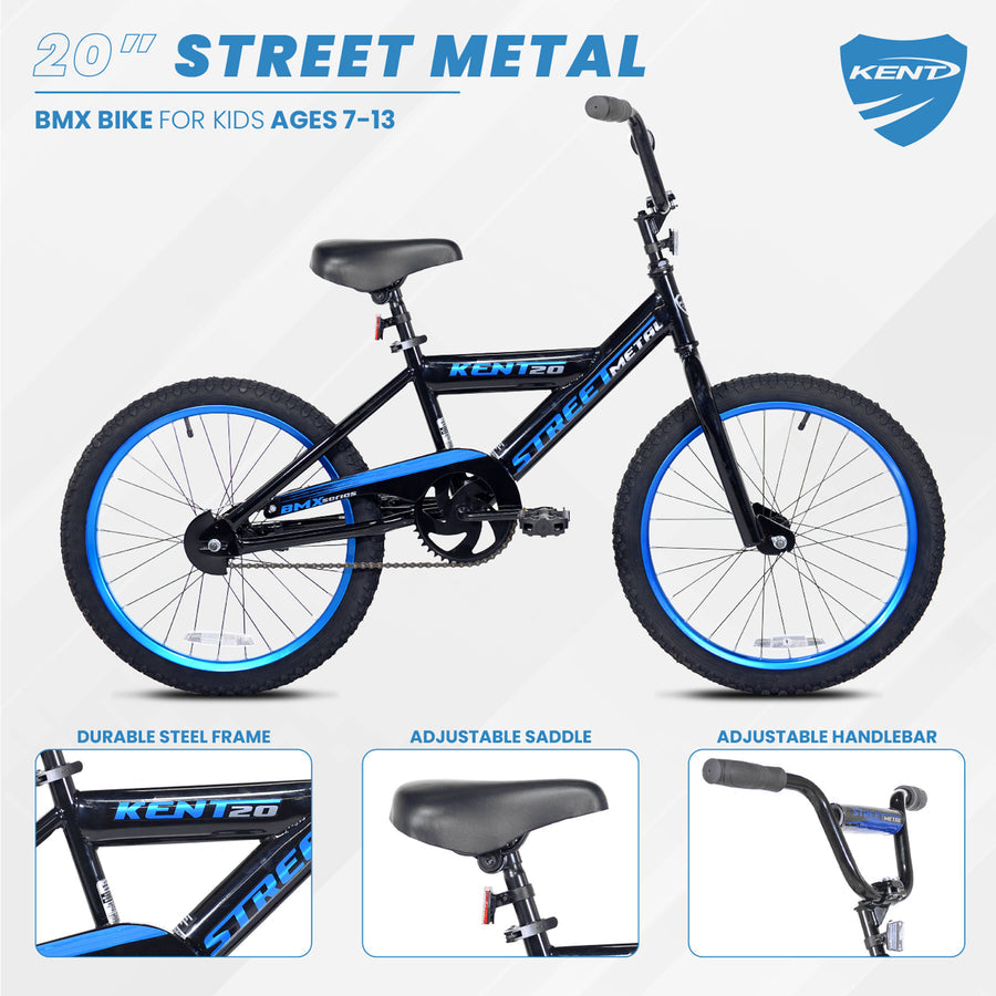 20" Kent Street Metal,Red