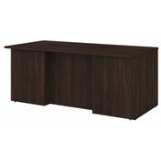 Bush Business Furniture Office 500 72W x 36D Executive Desk in Black Walnut - 71.02" Width x 35.43" Depth x 29.82" Height