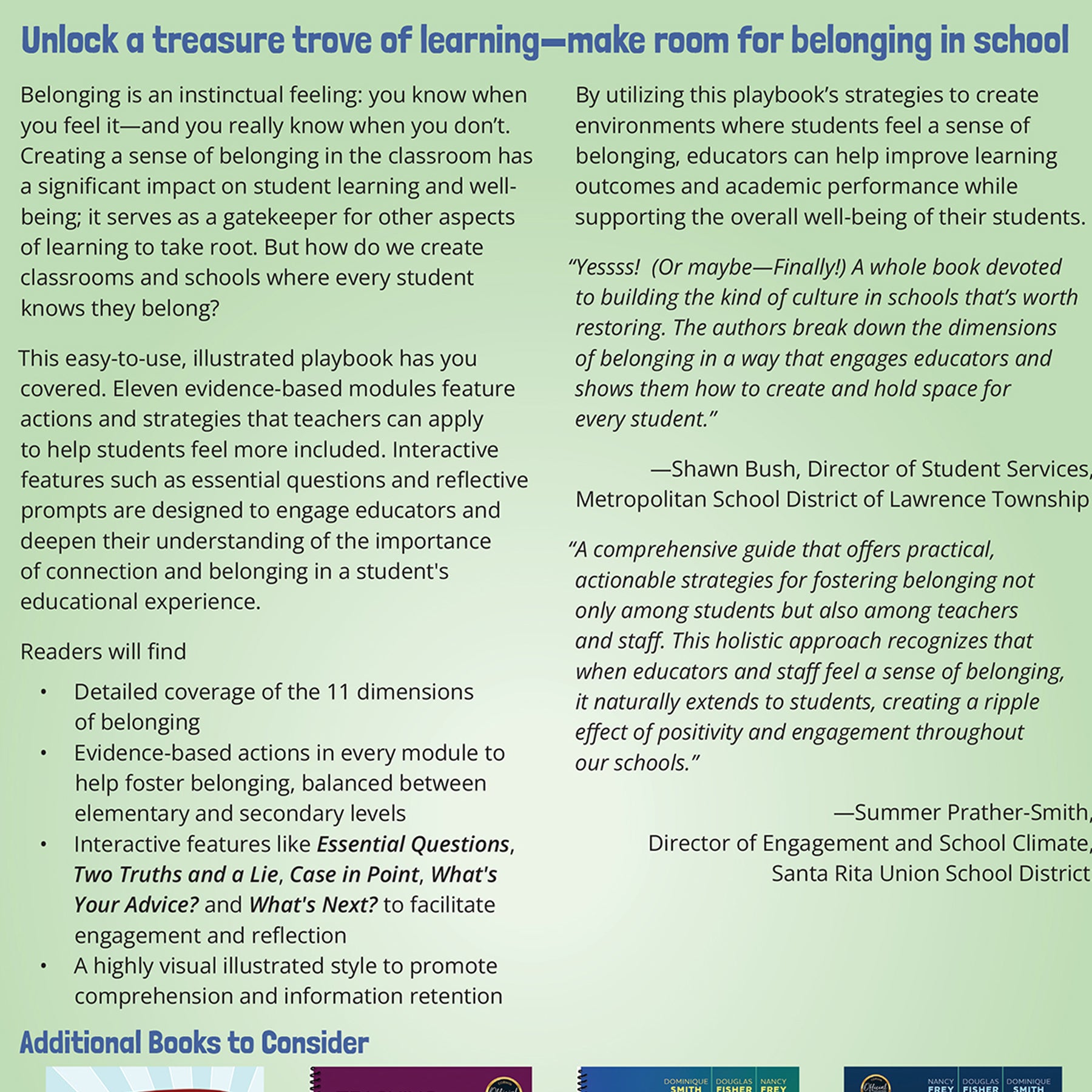 Belonging in School