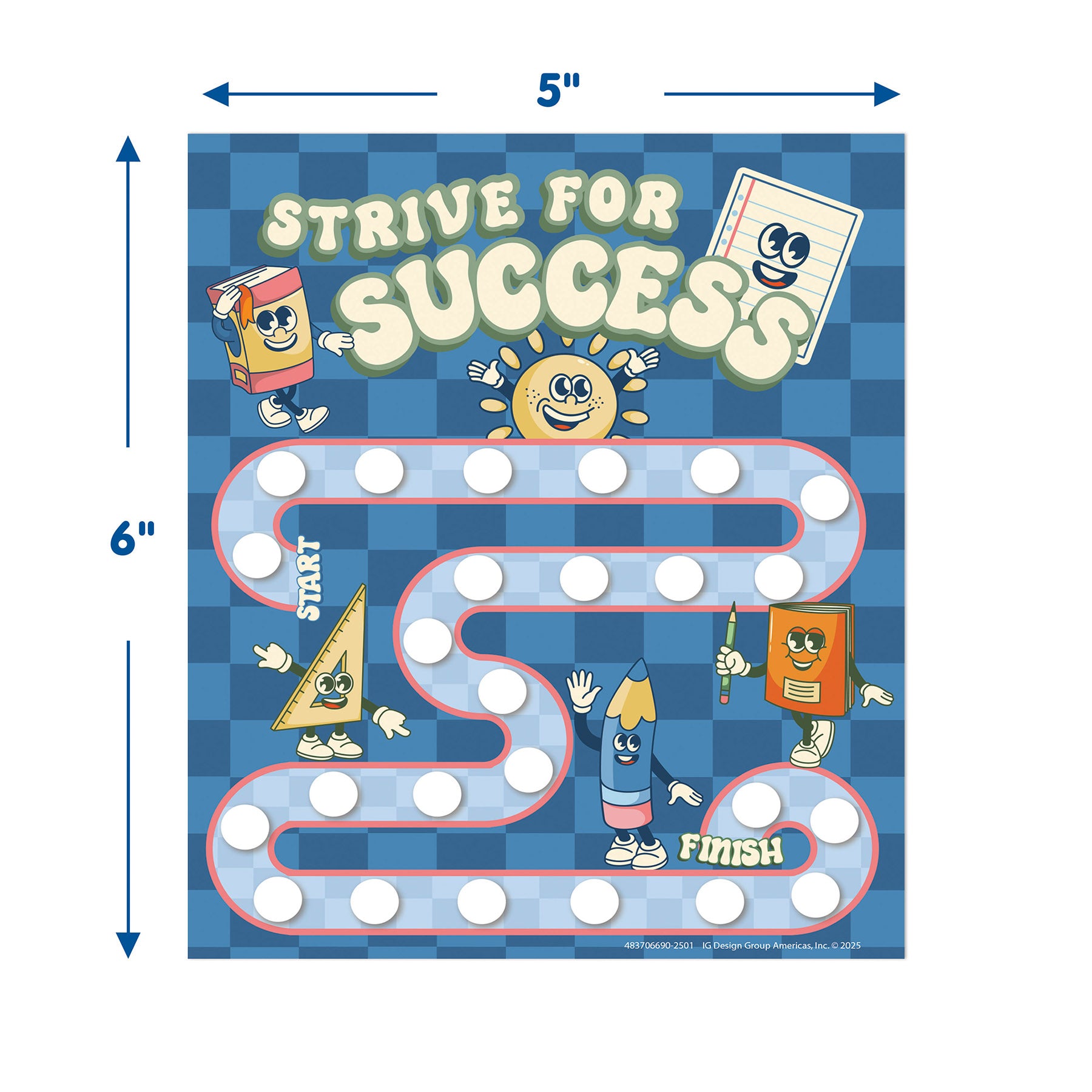 S'Cool Era Mini Reward Chart with Stickers, Pack of 36