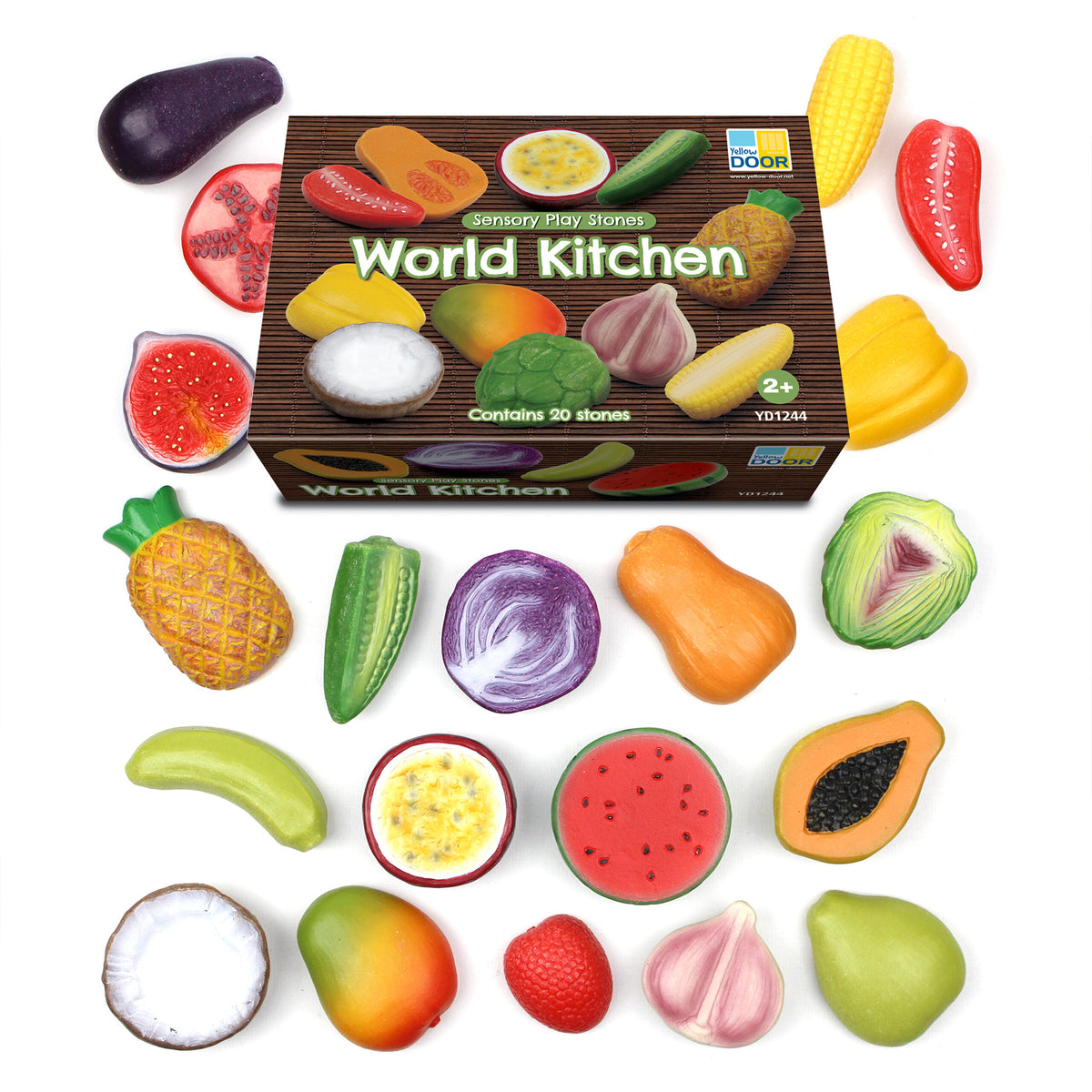 SENSORY PLAY STONES WORLD KITCHEN