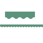 Eucalyptus Green Scalloped Border Trim