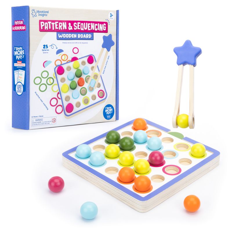Pattern & Sequencing Wooden Board