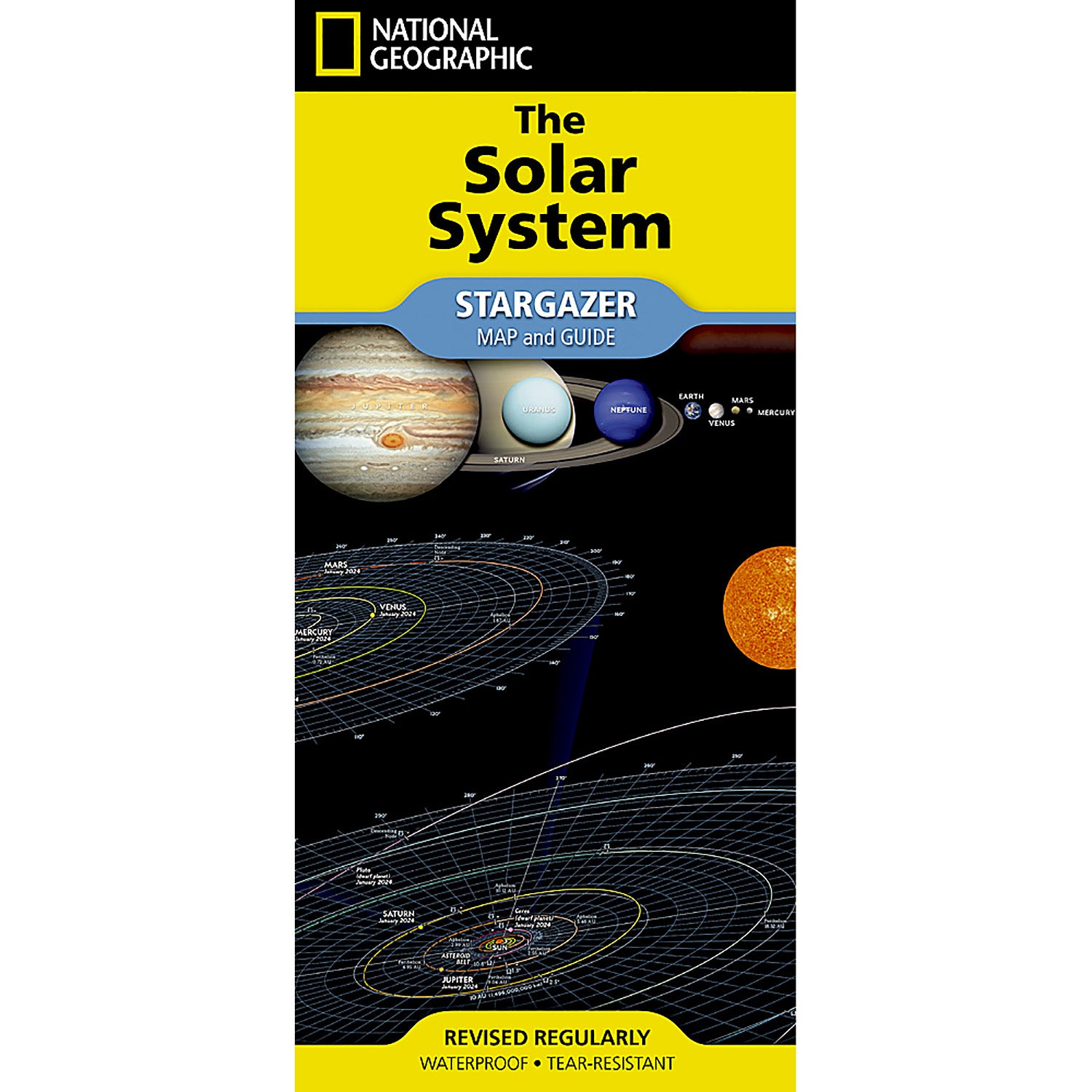 Space, Stargazer folded Map Pack Bundle, Folded: 4.25" x 9.25" ; Flat: 25.25" x 18.5"
