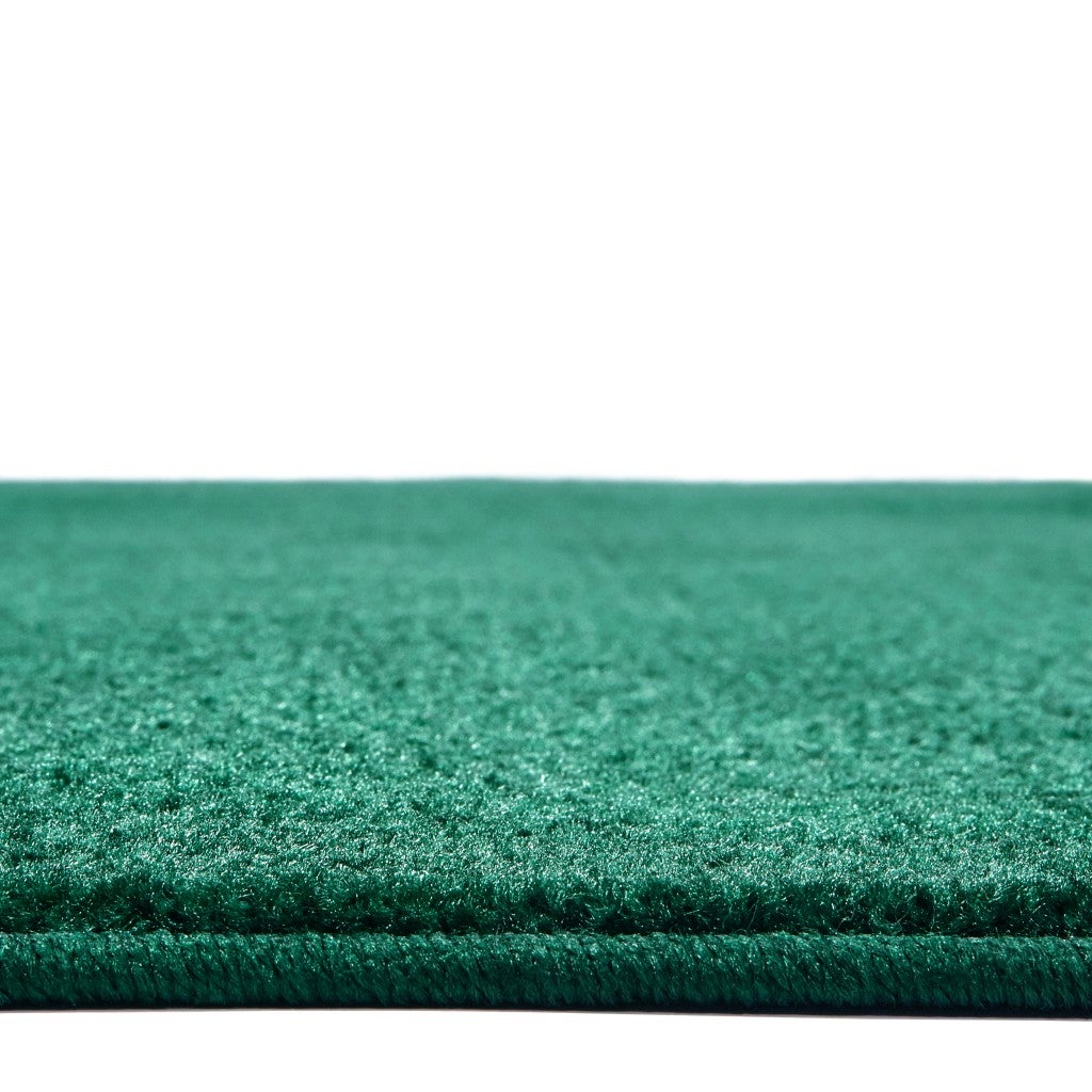 Mt St Helens Solids Collection Carpet Emerald Green - 7ft 6in x 12ft - Rectangle - Emerald