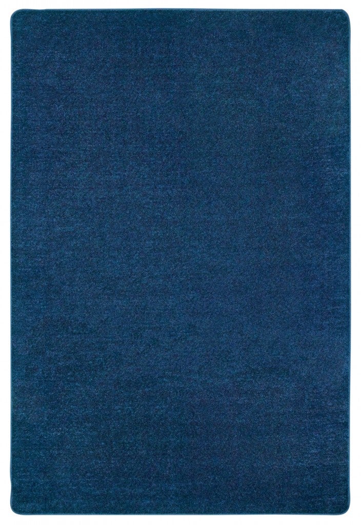 Mt St Helens Solids Collection Carpet Blueberry Blue  - 4ft x 6ft - Rectangle - Blueberry