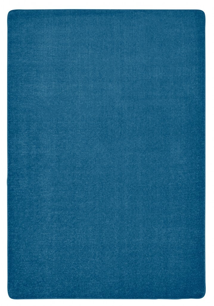 New Mt St Helens Solids Collection Carpet Marine Blue  - 8ft 4in x 12ft - Rectangle - Marine Blue