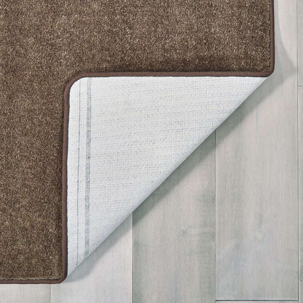 Mt St Helens Solids Collection Carpet Mocha Brown  - 4ft x 6ft - Rectangle - Mocha