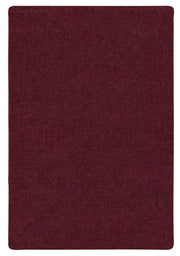 Mt St Helens Solids Collection Carpet Cranberry Red  - 4ft x 6ft - Rectangle - Cranberry