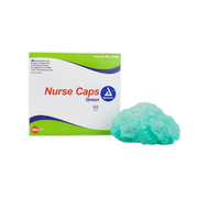 Nurse Cap, 21", Green- 100 pcs per Box/5 boxes per Case