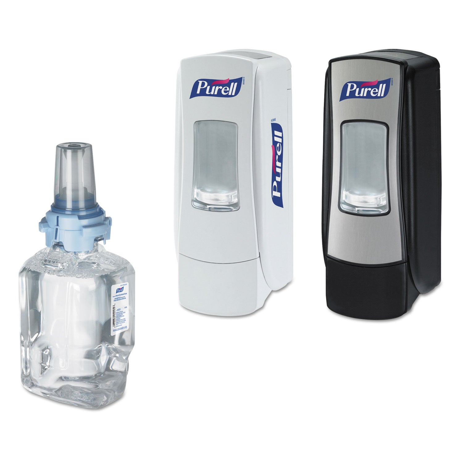 PURELL&reg; Hand Sanitizer Foam Refill - Clean Scent - 23.67 fl oz - Pump Bottle Dispenser - Kill Germs - Hand - Moisturizing - Clear - 4 / Carton