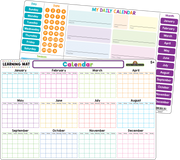 Calendar Learning Mat