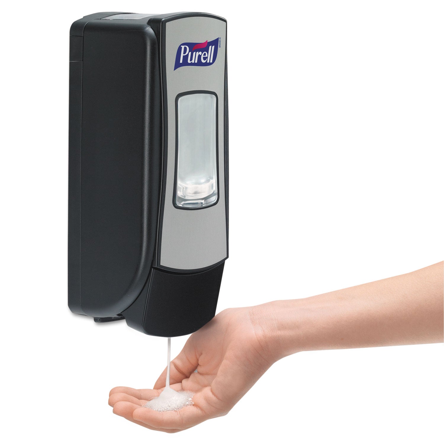 PURELL&reg; Hand Sanitizer Foam Refill - Clean Scent - 23.67 fl oz - Pump Bottle Dispenser - Kill Germs - Hand - Moisturizing - Clear - 4 / Carton