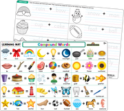 Compound Words Learning Mat