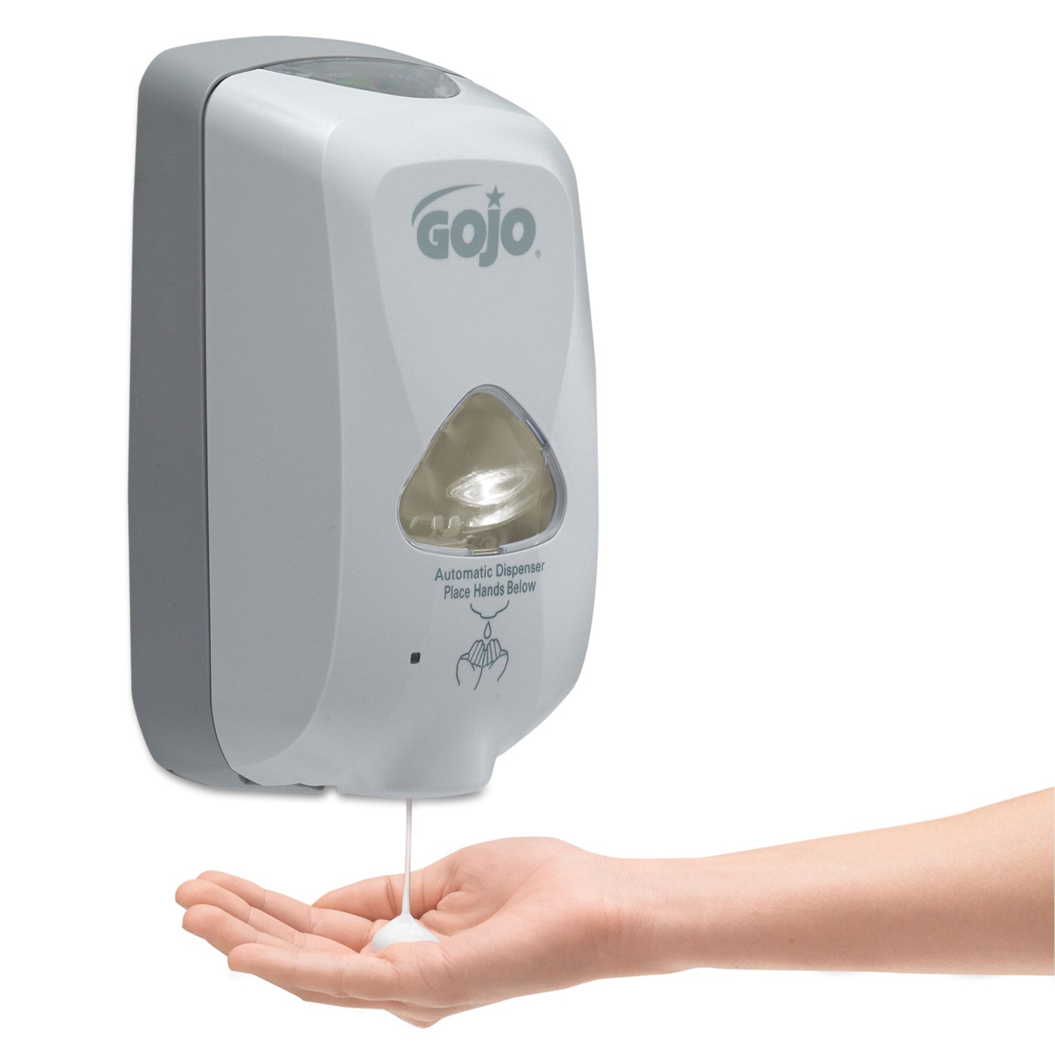 Gojo&reg; TFX Dispenser Green Certified Foam Hand Cleaner - 1.27 quart - Hand - Green - Bio-based - 2 / Carton