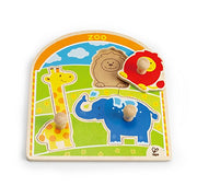 Hape 'at the Zoo' Knob Puzzle