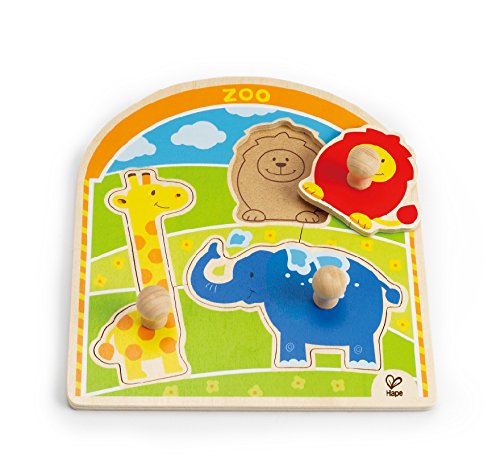 Hape 'at the Zoo' Knob Puzzle