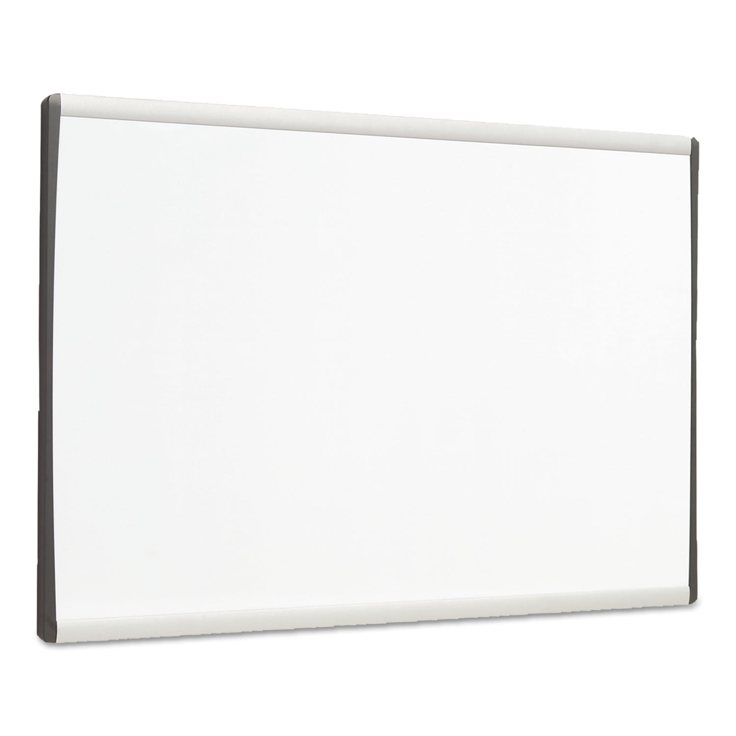 Quartet Arc Cubicle Magnetic Whiteboard - 30" (2.5 ft) Width x 18" (1.5 ft) Height - White Painted Steel Surface - Silver Aluminum Frame - Horizontal - Magnetic - 1 Each
