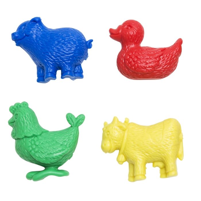 Farm Animal Counters Set of 24