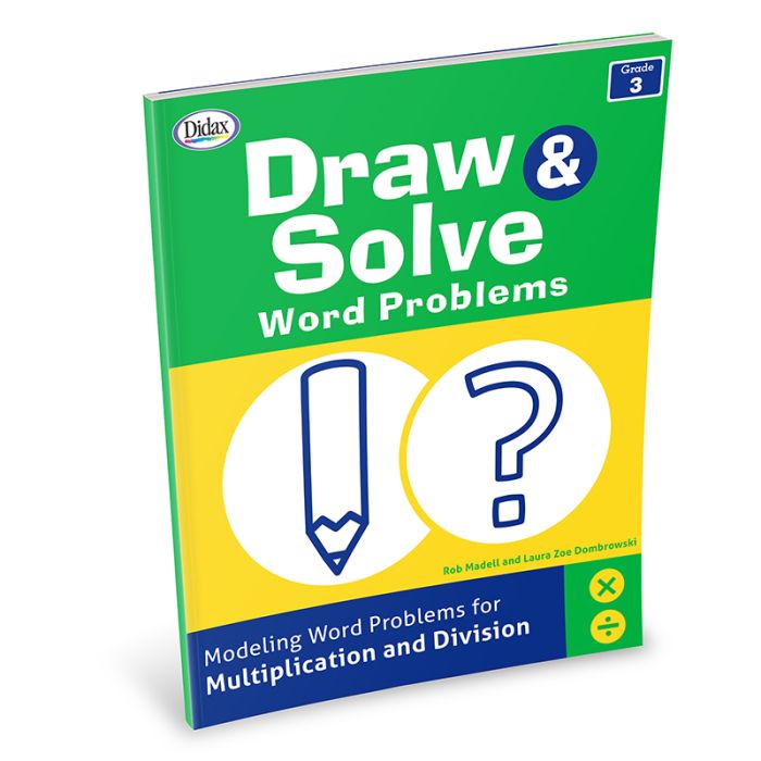 Draw & Solve Word Problems Grade 3