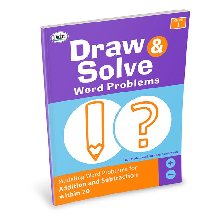 Draw & Solve Word Problems Grade 1
