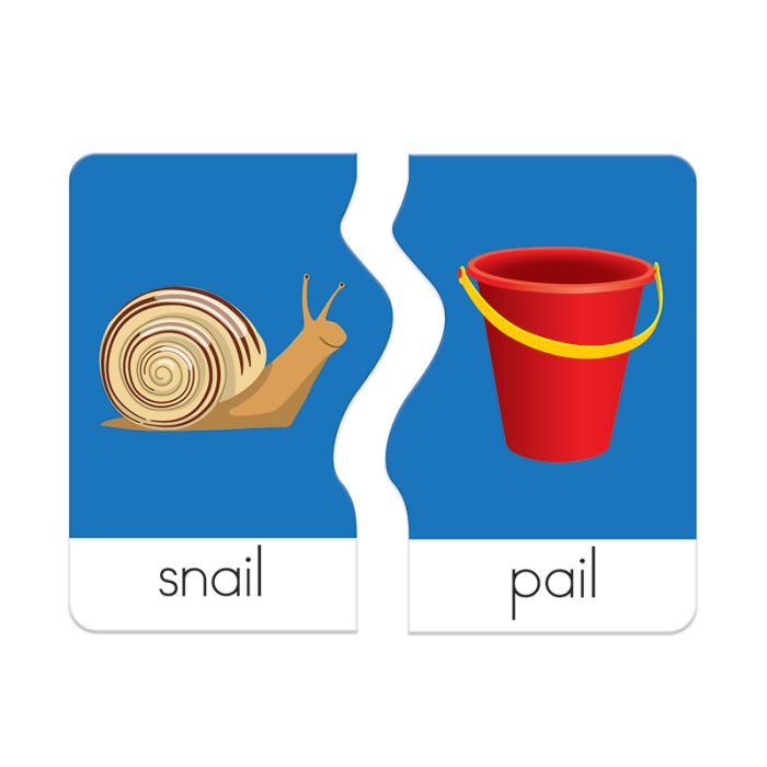 Reading Skills Puzzles: Rhyming Words