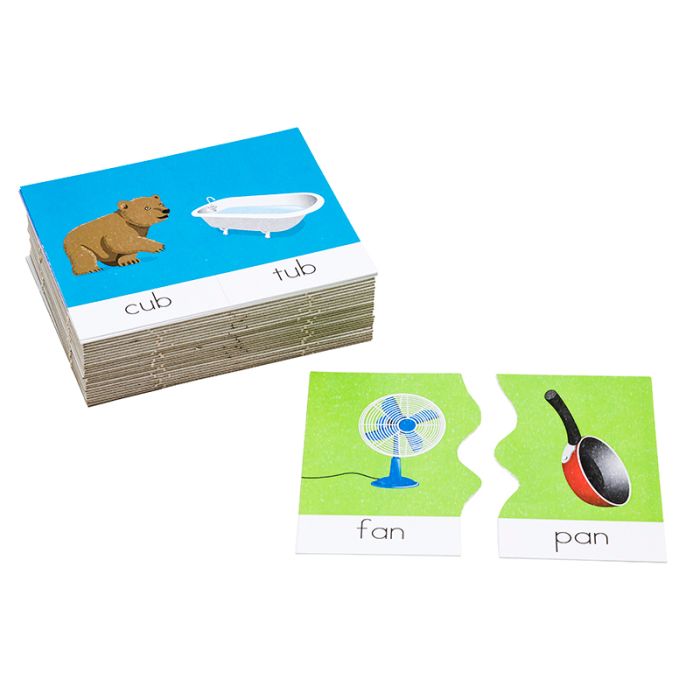 Reading Skills Puzzles: Rhyming Words