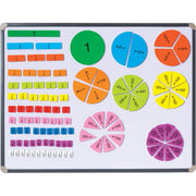 Magnetic Fraction Tiles