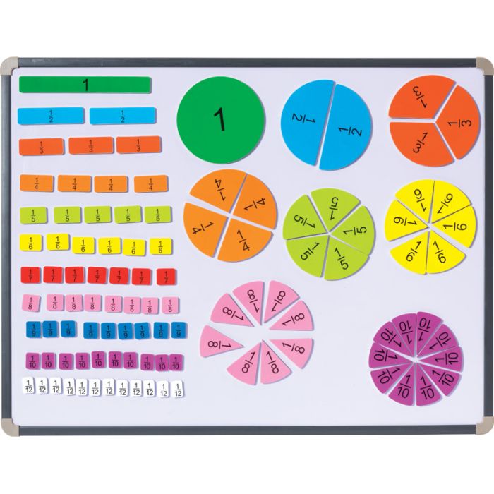 Magnetic Fraction Tiles