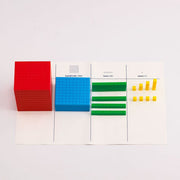 Interlocking Base Ten Blocks 121 pcs