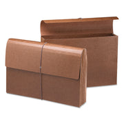 Smead Legal Recycled File Wallet - 8 1/2" x 14" - 3 1/2" Expansion - Redrope - Elastic Closure, Reinforced Gusset, Flap - 30% Recycled - 1 Each