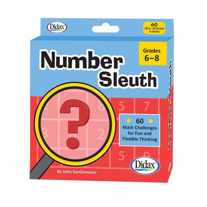 Number Sleuth: Fluency and Number Sense through Puzzle and Play Gr 6-8