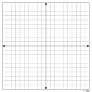 Demonstration Magnetic Dry-Erase Coordinate Grid